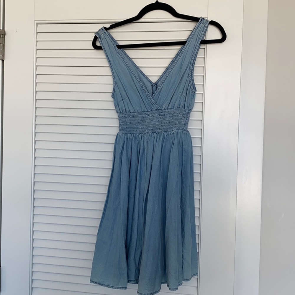 H and M Size 4 Jean skater dress